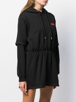 Thumbnail for your product : GCDS Hooded Sweat Dress
