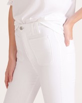 Thumbnail for your product : Veronica Beard Carly High-Rise Kick-Flare Jean