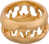 Thumbnail for your product : Dominic Jones Gold Plated Acutus Rings