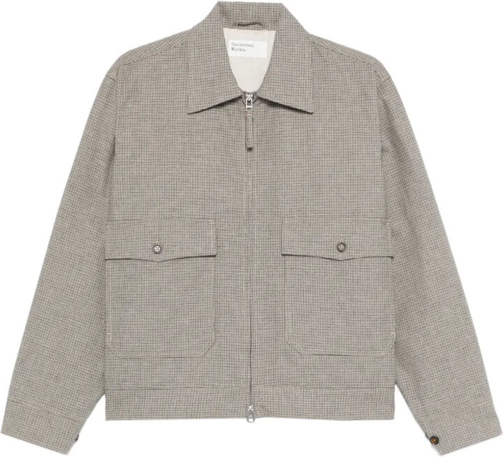 Universal Works Lucas zip-fastening long-sleeve jacket