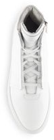 Thumbnail for your product : Helmut Lang Leather High-Top Sneakers