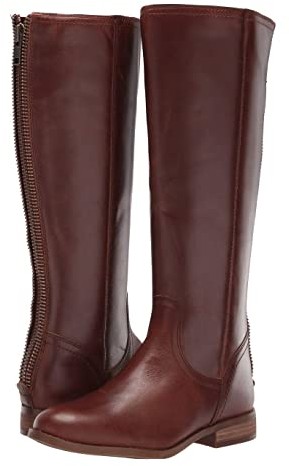 frye women's boots with zipper