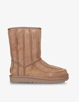 Thumbnail for your product : UGG X Tschabalala Self Classic Repeated sheepskin boots