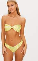 Thumbnail for your product : PrettyLittleThing Leopard Bow Bikini Set
