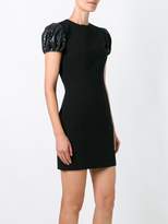 Thumbnail for your product : Saint Laurent puffball sleeve mini dress