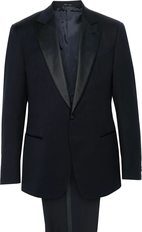 Giorgio Armani Single-Breasted Wool Suit