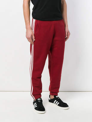 adidas tapered track trousers
