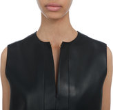 Thumbnail for your product : The Row Leather Sleeveless Lasner Tunic