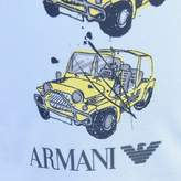 Thumbnail for your product : Armani Junior Armani JuniorBaby Boys Blue Jeep Print Top