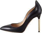 Thumbnail for your product : Valentino Rockstud Studded-Heel Napa Pump, Black