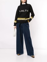 Thumbnail for your product : Aalto Knitted Logo Jumper