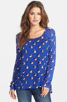 Thumbnail for your product : Lucky Brand Dot Print Tunic