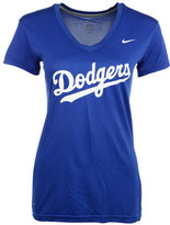 Thumbnail for your product : Nike Women's Short-Sleeve Los Angeles Dodgers Dri-FIT T-Shirt