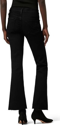 Hudson Nico Mid-Rise Bootcut Barefoot in Black (Black) Women's Jeans