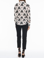 Thumbnail for your product : Valentino Love Blades Button Front Blouse