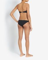 Thumbnail for your product : Marysia Swim Scallop Trim Bandeau Bikini: Black