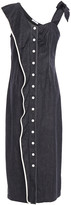 Thumbnail for your product : Marysia Swim Ruffled Cotton-twill Midi Dress