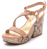 Thumbnail for your product : Kate Spade Viex Cork Wedge Sandals