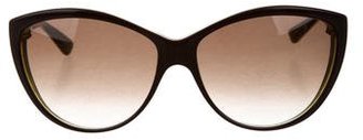 Alexander McQueen Gradient Cat-Eye Sunglasses