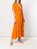 Thumbnail for your product : Petar Petrov Long Draped Design Dress