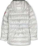 Thumbnail for your product : Canada Goose Kids Silver Cypress Hooded Quilted Jacket