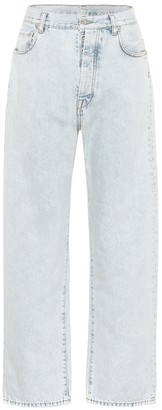 Unravel High-rise wide-leg jeans