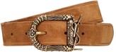 Thumbnail for your product : Saint Laurent 3cm Suede Belt