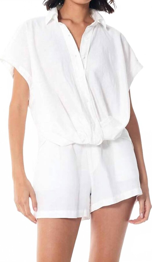 Young Fabulous & Broke Traya Top In Bone