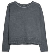Thumbnail for your product : MANGO Embroidered trim t-shirt