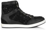 Thumbnail for your product : Jimmy Choo Tokyo  Lace and Nappa Leather Sneakers