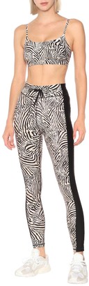 The Upside Yoga zebra-print leggings