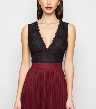 red bodysuit new look