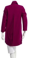 Thumbnail for your product : Andrea Incontri Wool Knee-Length Coat