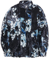 Thumbnail for your product : Johanna Ortiz Taking Back Sunday Quilted Floral-print Velvet Jacket