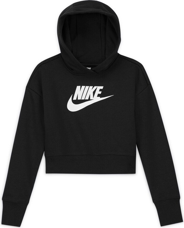 black nike hoodie girls