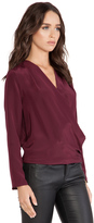 Thumbnail for your product : Amanda Uprichard Crossover Blouse