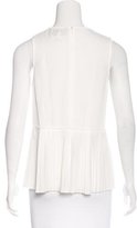 Thumbnail for your product : Derek Lam Pleated Peplum Top