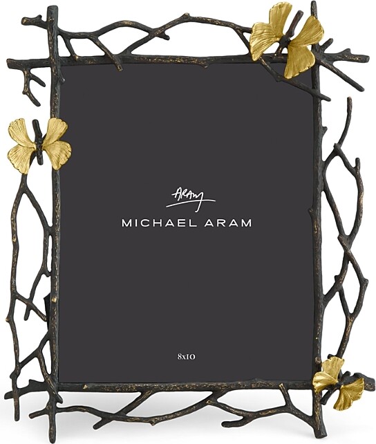 Michael Aram Butterfly Ginkgo Picture Frame, 8 x 10
