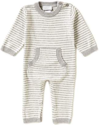 Elegant Baby Baby Boys Newborn-3 Months Long-Sleeve Striped Coverall