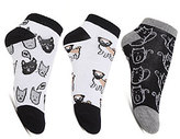 Thumbnail for your product : With Love From CA Cats And Pugs Socks