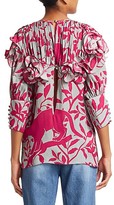 Thumbnail for your product : Johanna Ortiz Same Old Song Floral Blouse