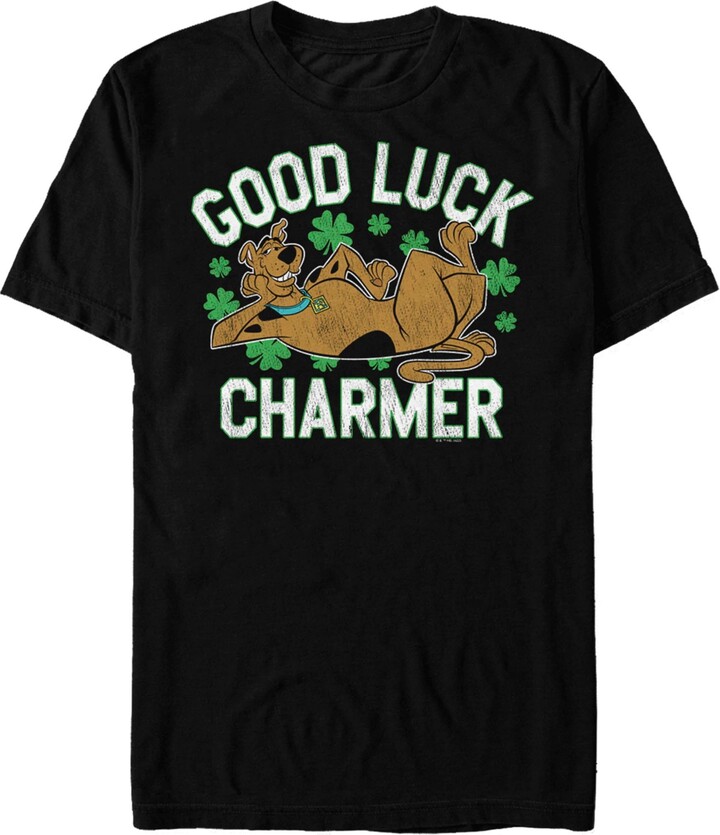 Scooby-Doo Men's Good Luck Charmer Short Sleeve T-Shirt
