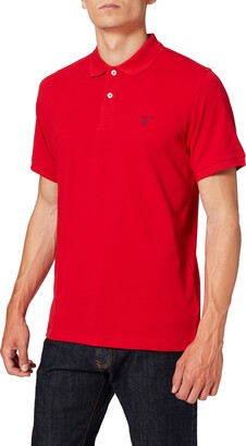 Gant Men's Md. The Summer Pique Ss Rugger Polo Shirt (Bright Red 620) XXX-Large