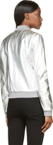Thumbnail for your product : BLK DNM Silver Leather 33 Bomber Jacket