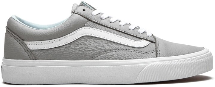 Vans Gray Leather Men's Shoes | Shop the world's largest collection of  fashion | ShopStyle