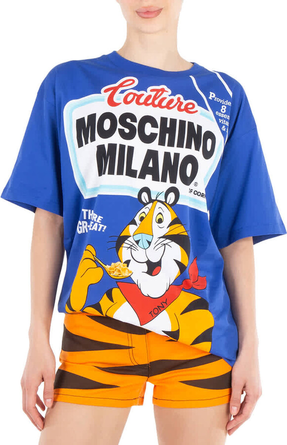 Tony The Tiger Oversized T-Shirt In Blue