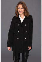 Thumbnail for your product : Calvin Klein Double-Breasted Belted Trench CW342211