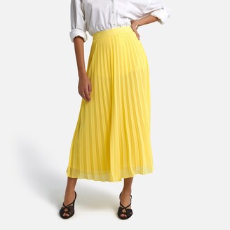 La Redoute Collections Pleated Maxi Skirt