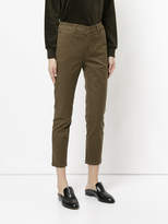 Thumbnail for your product : Vince cropped high waisted trousers