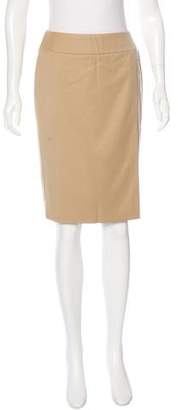 Valentino Knee-Length Wool Skirt